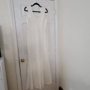 DRESS THE POPULATION WHITE WEDDING DRESS